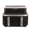 Hamilton Beach HB700VCGS - Black 9L Dual Air Fryer - Dual Zone with Vision Window