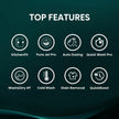 Hisense KitchenFit 5i Series WD5I1045BWQ, 10.5kg / 6kg Washer Dryer, D Rated in White