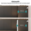 Hisense KitchenFit 5i Series WD5I1245BWR, 12kg/ 8kg Washer Dryer, D Rated in White