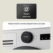 LG W4X7016TWB, 11kg/6kg Washer Dryer, E Rated in White