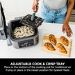 Ninja Speedi 10-in-1 Rapid Cooker, Air Fryer and Multi Cooker, 5.7L, Meals for 4 in 15 Minutes, Air Fry, Steam