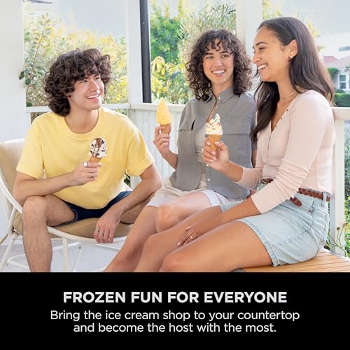 Ninja Swirl by CREAMi Soft Serve & Ice Cream Maker with 2x Tubs, 13 Functions, Makes Ice Cream