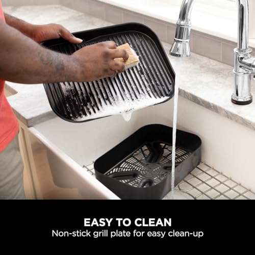 Ninja Woodfire Electric BBQ Grill & Smoker, 7-in-1 Outdoor Grill & Air Fryer, Roast, Bake, Dehydrate