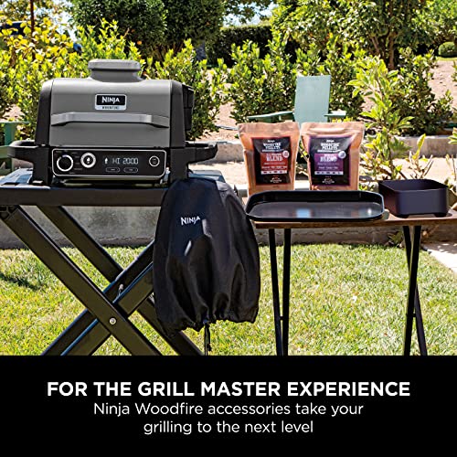 Ninja Woodfire Electric BBQ Grill & Smoker, 7-in-1 Outdoor Grill & Air Fryer, Roast, Bake, Dehydrate