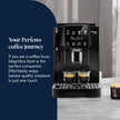 De'Longhi Magnifica ECAM222.20.B, Automatic Coffee Machine with Milk Nozzle, Bean to Cup Espresso Machine with 4 One-Touch Recipes, Soft-Touch Control Panel, 1450W, Black