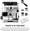 Ninja Luxe Premier 3-in-1 Coffee Machine, Silver ES601UK