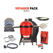 Kamado Joe Big Joe III Charcoal Grill With Voyager Pack