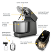 Ooni Halo Pro Spiral Mixer - Charcoal Grey