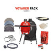 Kamado Joe Classic II Charcoal Grill With Voyager Pack
