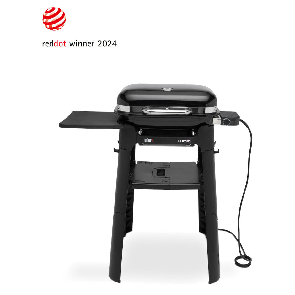 Weber Lumin Compact black w/stand