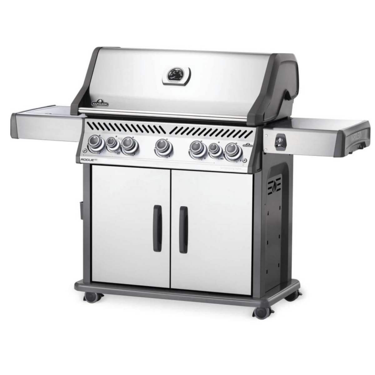Napoleon Rogue SE 625 Propane Gas BBQ RSE625RSIBPSS-1 | Free Cover + Meat Lovers Kit