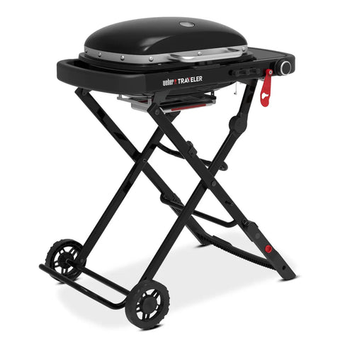 Weber Traveler Compact Portable Gas BBQ Grill