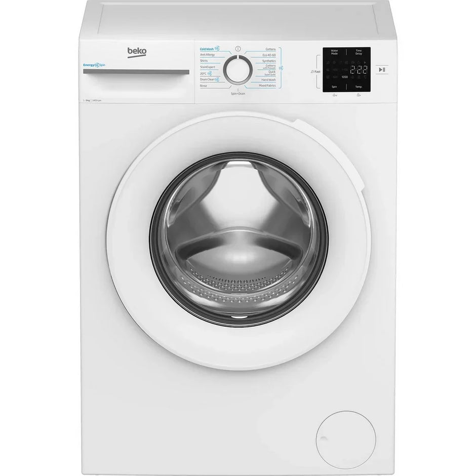 Beko BM3WT3941W 9kg 1400 Spin Freestanding Washing Machine White