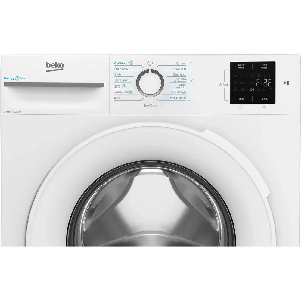 Beko BM3WT3941W 9kg 1400 Spin Freestanding Washing Machine White