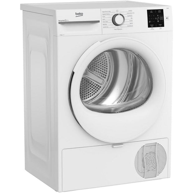 Beko BMN3T3823W 8kg Heat Pump Tumble Dryer White - A++ Rated