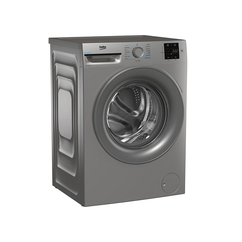 Beko BMN3WT3841S 8kg 1400 Spin Washing Machine Silver