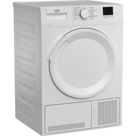 Beko DTLCE80041W 8kg Condenser Tumble Dryer White