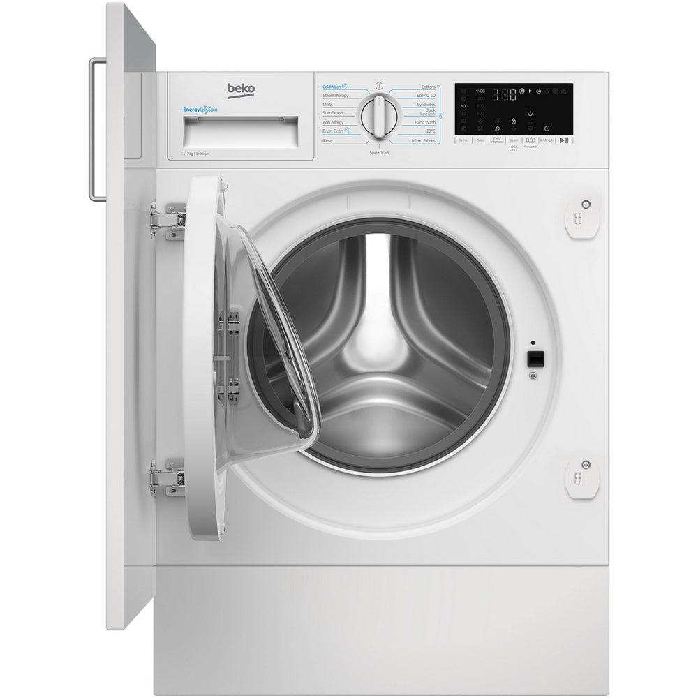 Beko WTIK741511 7kg 1400 Spin Integrated Washing Machine