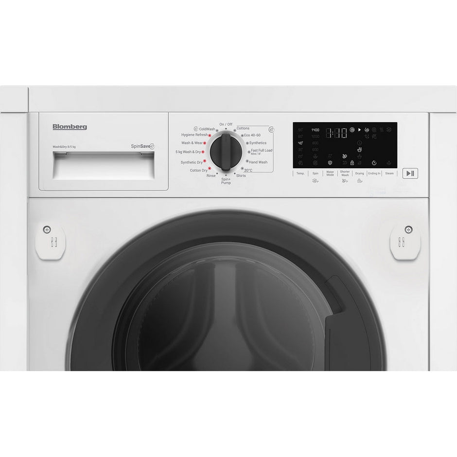 Blomberg LRI1854111 Integrated 8+5kg 1400 Spin Washer Dryer - D Rated