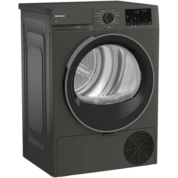 Blomberg LTA18321G 8kg Heat Pump Tumble Dryer Graphite