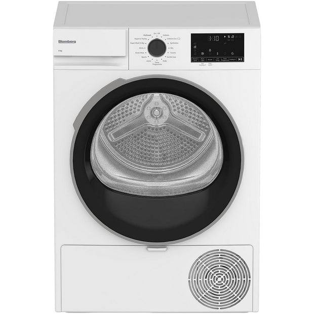 Blomberg LTA18321W 8kg Freestanding Heat Pump Tumble Dryer White