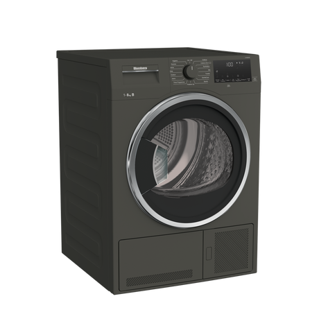 Blomberg LTK38030G 8kg Condenser Tumble Dryer Graphite