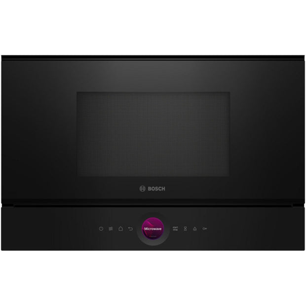 Bosch BFL7221B1B Series 8 Built In Microwave Oven Black