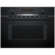 Bosch CMA583MB0B Serie 4 Built-in microwave oven with hot air 60 x 45 cm Black