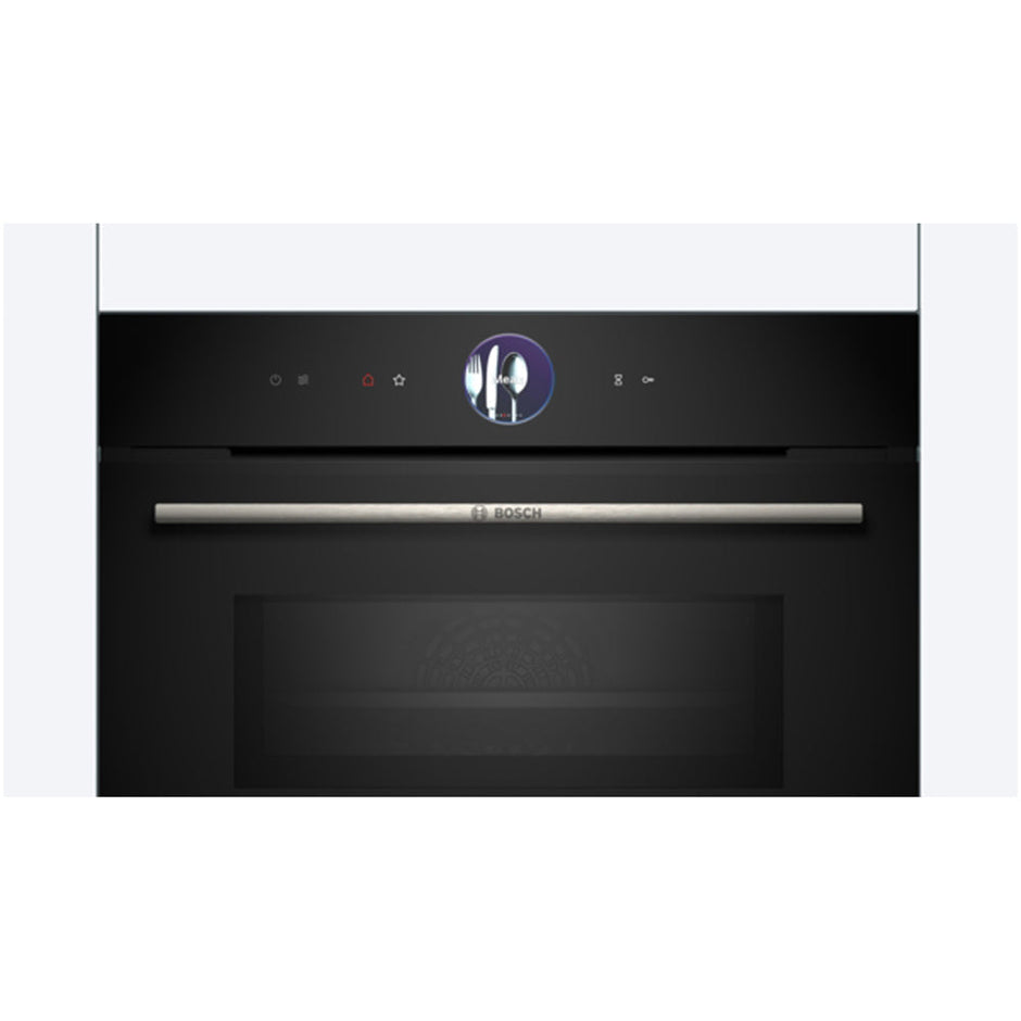 Bosch CMG7761B1B Series 8 Built-In Combi Microwave - Black