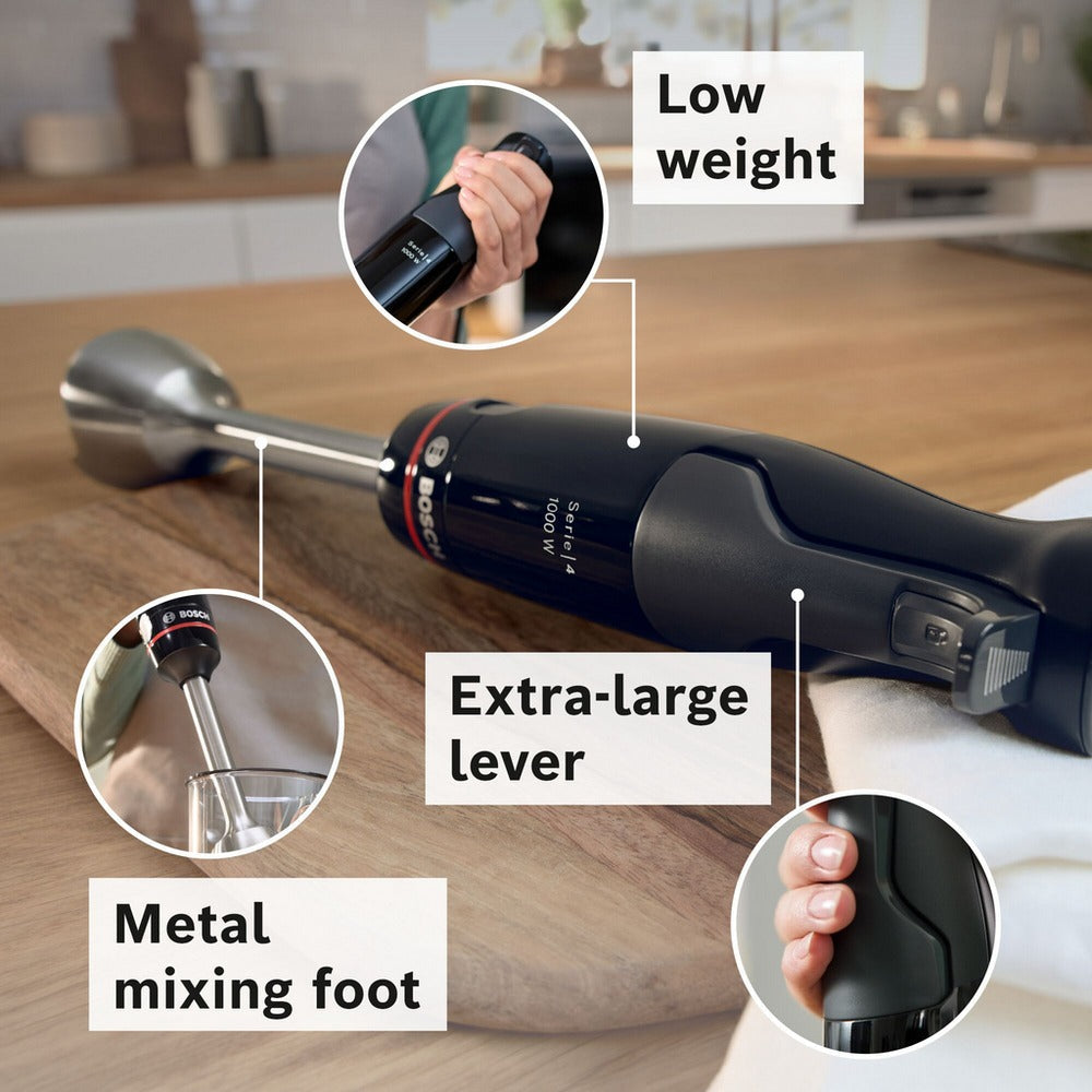 Bosch MSM4B624GB Series 4 3-in-1 Hand Blender Anthracite