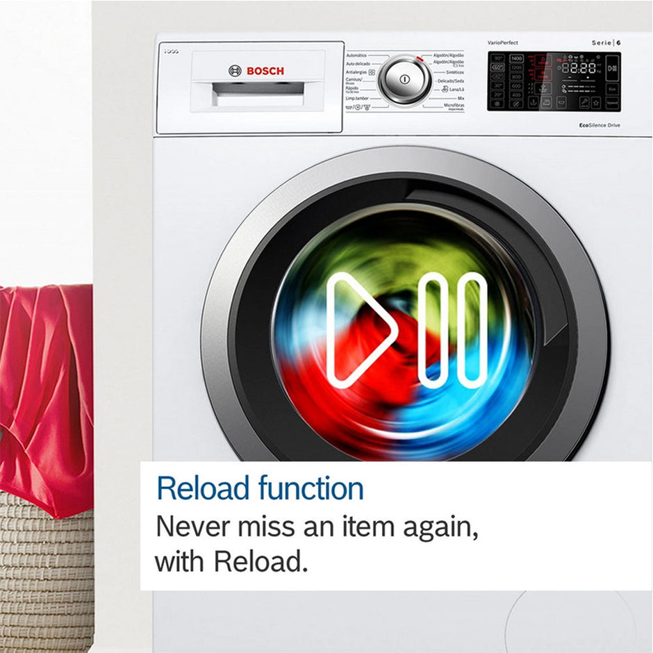 Bosch Series 6 WGG254Z1GB 10kg Washing Machine with 1400 Spin White - Clearance