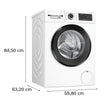 Bosch Series 6 WGG254Z1GB 10kg Washing Machine with 1400 Spin White - Clearance