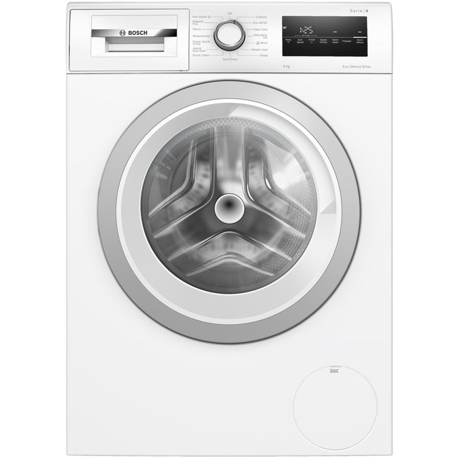 Bosch WAN28259GB 9kg 1400 Spin Series 4 Freestanding Front Load Washing Machine - White
