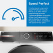 Bosch WGB256A1GB Series 8 i-DOS WiFi enabled 10 kg 1400 Spin Washing Machine White