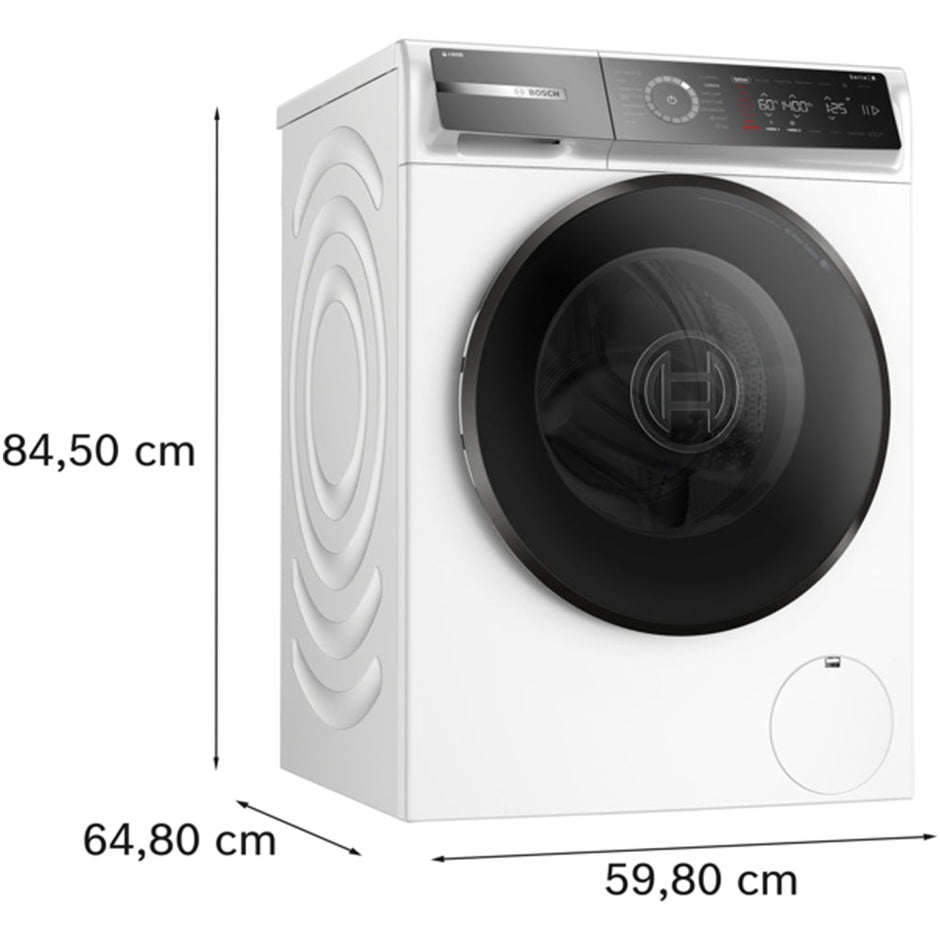 Bosch WGB256A2GB Series 8 10kg with 1400 Spin Washing Machine White - A Rated