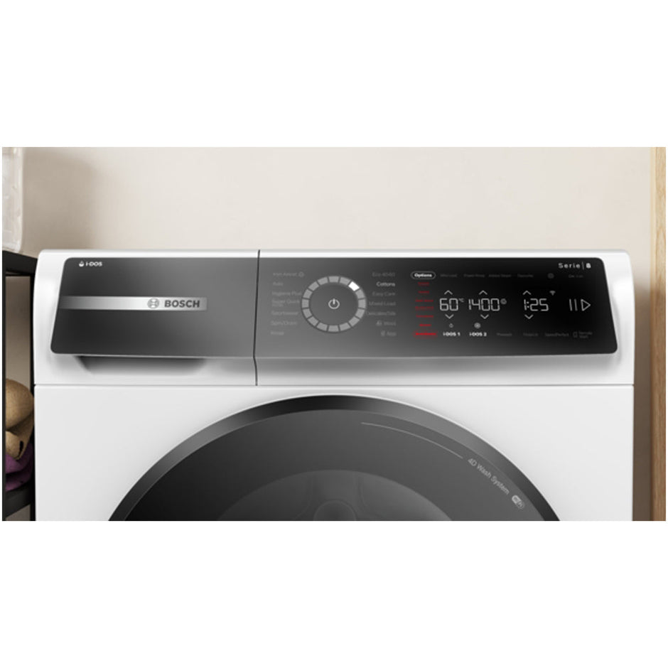 Bosch WGB256A2GB Series 8 10kg with 1400 Spin Washing Machine White - A Rated