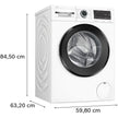Bosch Series 6 WGG254F1GB 10kg 1400 Spin Washing Machine White - A Rated
