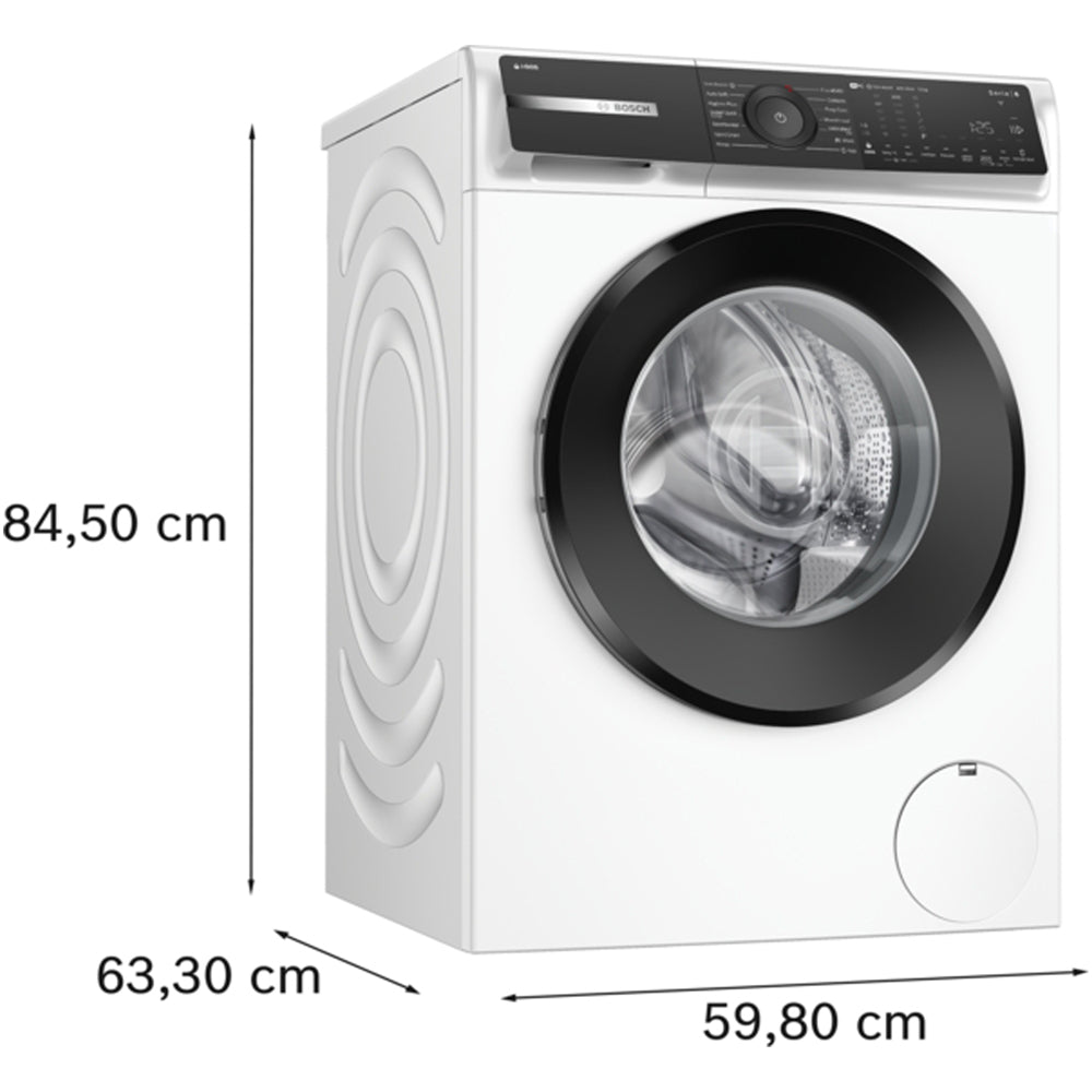 Bosch WGH254A0GB Series 6 1400 Spin 10kg Washing Machine White - A Rated