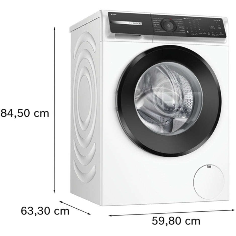 Bosch WGH254A0GB Series 6 1400 Spin 10kg Washing Machine White - A Rated