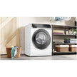 Bosch WNC25410GB Series 8 10.5+6kg Washer Dryer with 1400 Spin White - D Rated