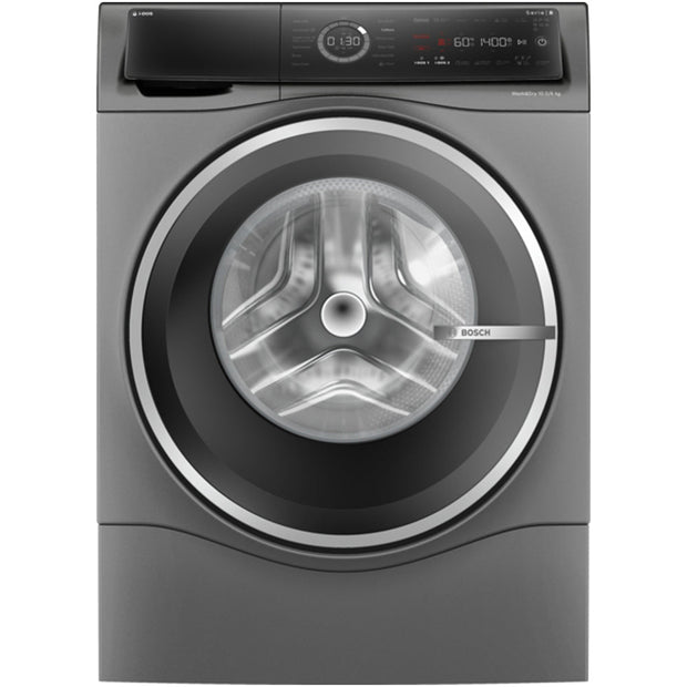 Bosch WNC254ARGB Series 8 10.5+6kg Washer Dryer with 1400 Spin Graphite - D Rated