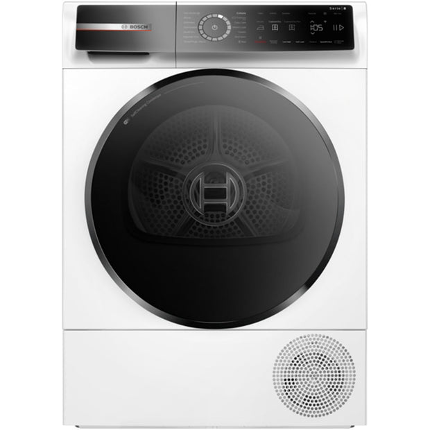 Bosch WQB246C9GB Series 8 9kg Heat Pump Tumble Dryer White - A+++ Rated