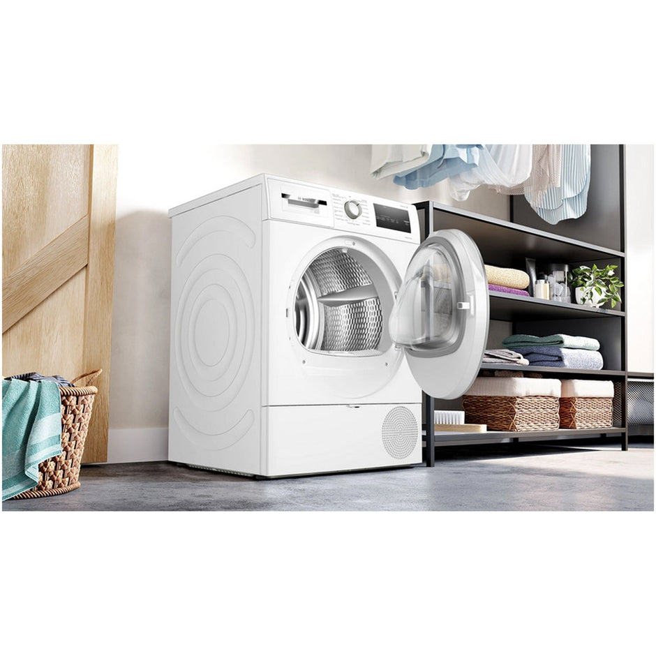 Bosch WTH85224GB Series 4 8kg Heat Pump Tumble Dryer White