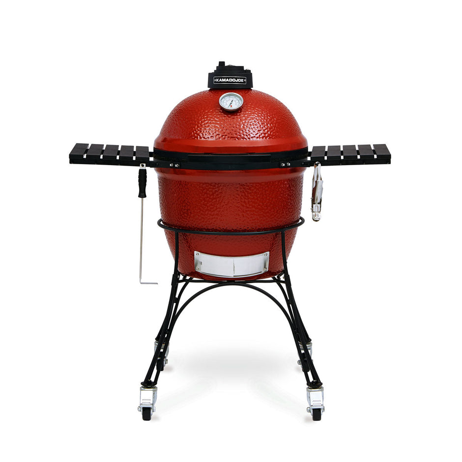 Kamado Joe Classic Charcoal Grill With Voyager Pack