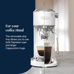 DeLonghi EC890.W Dedica Duo Manual Espresso Coffee Machine with Milk Frother White