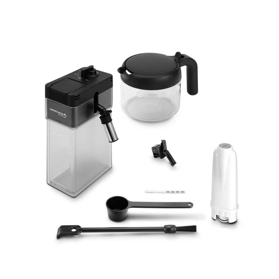 DeLonghi ECAM610.75.M Primadonna Soul Fully Automatic Bean to Cup Coffee Machine Metal Black