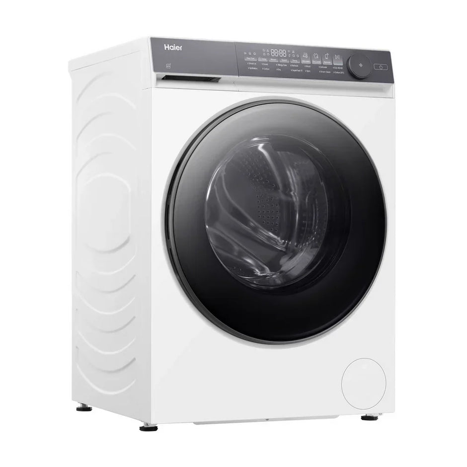 Haier HWD80BP14367TU 8+5kg 1400 Spin Freestanding Washer Dryer White - A Rated
