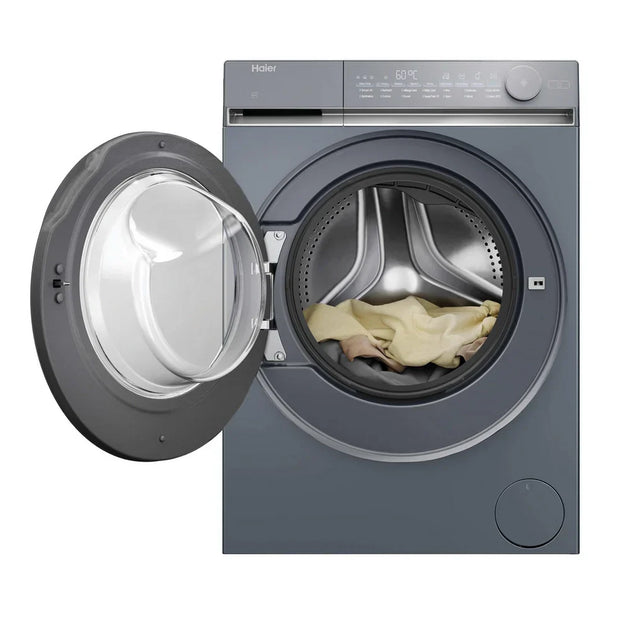 Haier X7 HW100-B14367GUUK 10kg 1400 Spin WiFi Connected Washing Machine Graphite - A Rated