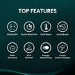 Hisense KitchenFit 5i Series WF5I9043BWFS 9kg 1400 Spin WiFi-enabled Freestanding Washing Machine White
