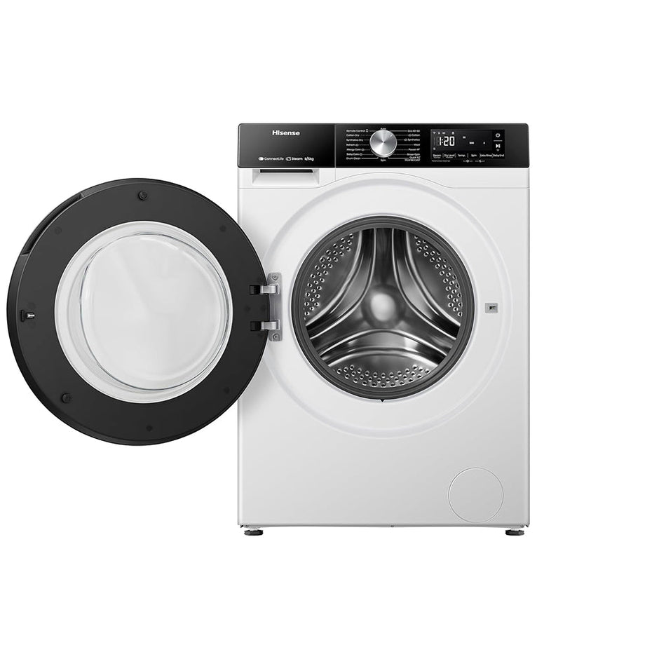 Hisense WD3S8043BW3 3S Series 8+5kg 1400 Spin WiFi-enabled Washer Dryer White